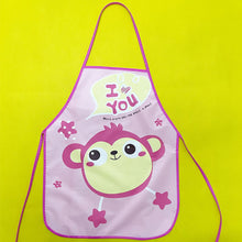 Load image into Gallery viewer, Kids Apron Toddler Painting Smock Waterproof Cartoon Print Art Craft Apron with Sleeves Set Easy Clean Oil-Proof for Boys Girls