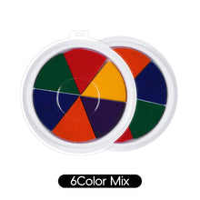 Load image into Gallery viewer, Color Ink Pad Finger Painting for Kids Washable Fingerprint Craft Kit Safe Water Based Ink Pad Toddler Art Supplies Kindergarten DIY Gift