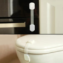 Load image into Gallery viewer, Baby Safety Lock for Cabinet Drawer Fridge Oven Child Safety Latch Multi-Purpose Home Childproofing Lock for Kitchen Toilet Cupboard
