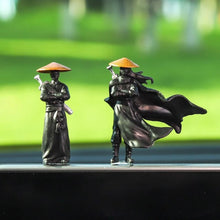 Load image into Gallery viewer, Ancient Swordsman Figurine Resin Knight Statue Miniature Warrior Sculpture for Car Dashboard Decoration Home Office Desktop Ornament Gift for Men
