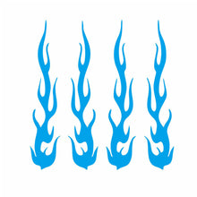 Load image into Gallery viewer, 4Pcs Reflective Car Motorcycle Sticker Scratch Cover Decal Motorcycle Auto Scratch Flame Repair Modification Sticker