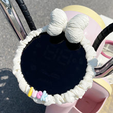 Load image into Gallery viewer, Cute Motorcycle Bowknot Dashboard Cover Anti-Scratch Electric Scooter Puff Soft Display Protector Decoration E-Bike Accessory Scratch Resistant
