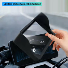 Load image into Gallery viewer, Motorcycle Dashboard Sunshade Cover Motorcycle Meter Visor Sunscreen Protector Anti-Glare & UV Protection Screen Shield Fit For Zontes 150X 2026