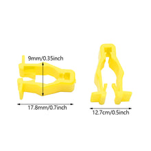 Load image into Gallery viewer, 20Pcs Motorcycle Front Cover Clips Headlight Housing Retainer Fasteners Fairing Push Rivets Replacement Plastic Clips for Yamaha NMAX155 NVX155 XMAX300