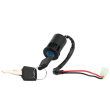 Load image into Gallery viewer, Motorcycle Modified Ignition Key Switch 2 Wire 28mm Hole for Moped ATV Dirt Bike Accessory Electric Go-Kart On/Off Tool Durable