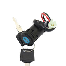 Load image into Gallery viewer, Motorcycle Modified Ignition Key Switch 2 Wire 28mm Hole for Moped ATV Dirt Bike Accessory Electric Go-Kart On/Off Tool Durable