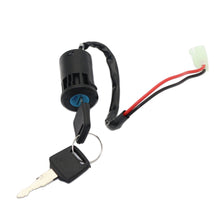 Load image into Gallery viewer, Motorcycle Modified Ignition Key Switch 2 Wire 28mm Hole for Moped ATV Dirt Bike Accessory Electric Go-Kart On/Off Tool Durable