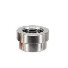 Load image into Gallery viewer, Universal Car O2 Oxygen Sensor M18 X 1.5 Adapter Mounting Plugs Spacer 30 45 Degree Curve Notched Nut Bung Stainless Steel