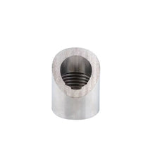 Load image into Gallery viewer, Universal Car O2 Oxygen Sensor M18 X 1.5 Adapter Mounting Plugs Spacer 30 45 Degree Curve Notched Nut Bung Stainless Steel