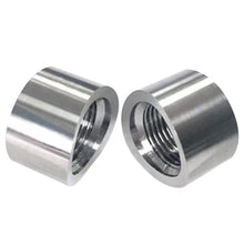 Load image into Gallery viewer, Universal Auto Parts Stainless Steel Oxygen Sensor Nut Weld Bung Plug Kit M18x1.5 O2 Sensor Adapter Curve Notched Nut Bung
