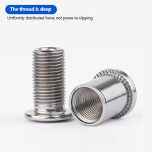 Load image into Gallery viewer, 5Pcs M8 Bicycle Threaded Crankset Bolts Single Double Triple Bicycle Chainring 6.5/8.5mm Height MTB Road Crankset Fixing Nuts