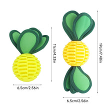 Load image into Gallery viewer, TPR Dog Chew Toys Squeaker Rubber Radish Puppy Dental Cleaning for Medium small Dogs Pet Interactive Treat Dispensing Ball