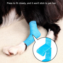 Load image into Gallery viewer, Pet Dog Paw Protector Self-Adhesive Bandage Wrap for Outdoor Walking Anti-Dirty Leg Wrap Non-Slip Foot Cover for Small Medium Large Dogs