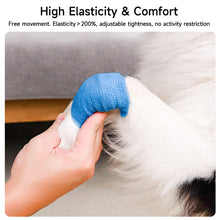 Load image into Gallery viewer, Pet Dog Paw Protector Self-Adhesive Bandage Wrap for Outdoor Walking Anti-Dirty Leg Wrap Non-Slip Foot Cover for Small Medium Large Dogs
