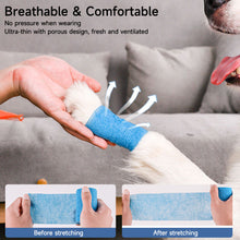 Load image into Gallery viewer, Pet Dog Paw Protector Self-Adhesive Bandage Wrap for Outdoor Walking Anti-Dirty Leg Wrap Non-Slip Foot Cover for Small Medium Large Dogs