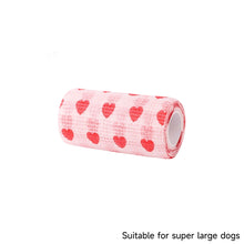 Load image into Gallery viewer, Pet Dog Paw Protector Self-Adhesive Bandage Wrap for Outdoor Walking Anti-Dirty Leg Wrap Non-Slip Foot Cover for Small Medium Large Dogs