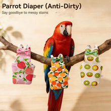 Load image into Gallery viewer, Parrot Diaper Flight Suit Diaper Clothes Parrot Pigeon Small Medium Large Pet Bird Budgerigar Sun Parakeet Cockatiel Monk Parakeets