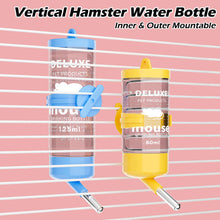 Load image into Gallery viewer, 60/80/125ml Hamster Water Bottle Small Pet Cloud Shape Standing Water Dispenser Guinea Pig Squirrel Rabbit Mouse Cage Accessories