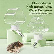 Load image into Gallery viewer, 60/80/125ml Hamster Water Bottle Small Pet Cloud Shape Standing Water Dispenser Guinea Pig Squirrel Rabbit Mouse Cage Accessories