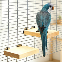 Load image into Gallery viewer, Wooden Hamster House Hideout Small Animal Hideaway Platform Ladder Climbing Toy Real Wood Cage Decor for Hamster Bird Parrot