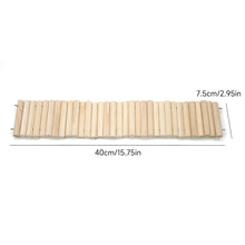 Load image into Gallery viewer, Wooden Hamster Fence Playpen Barrier for Syrian Dwarf Gerbils Quail Cage Divider Small Animal Enclosure DIY Habitat Decoration Accessories