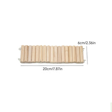Load image into Gallery viewer, Wooden Hamster Fence Playpen Barrier for Syrian Dwarf Gerbils Quail Cage Divider Small Animal Enclosure DIY Habitat Decoration Accessories