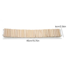 Load image into Gallery viewer, Wooden Hamster Fence Playpen Barrier for Syrian Dwarf Gerbils Quail Cage Divider Small Animal Enclosure DIY Habitat Decoration Accessories