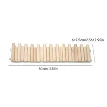 Load image into Gallery viewer, Wooden Hamster Fence Playpen Barrier for Syrian Dwarf Gerbils Quail Cage Divider Small Animal Enclosure DIY Habitat Decoration Accessories