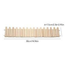 Load image into Gallery viewer, Wooden Hamster Fence Playpen Barrier for Syrian Dwarf Gerbils Quail Cage Divider Small Animal Enclosure DIY Habitat Decoration Accessories
