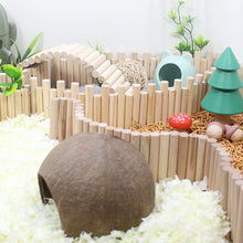 Load image into Gallery viewer, Wooden Hamster Fence Playpen Barrier for Syrian Dwarf Gerbils Quail Cage Divider Small Animal Enclosure DIY Habitat Decoration Accessories