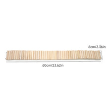 Load image into Gallery viewer, Wooden Hamster Fence Playpen Barrier for Syrian Dwarf Gerbils Quail Cage Divider Small Animal Enclosure DIY Habitat Decoration Accessories