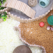 Load image into Gallery viewer, Wooden Hamster Fence Playpen Barrier for Syrian Dwarf Gerbils Quail Cage Divider Small Animal Enclosure DIY Habitat Decoration Accessories