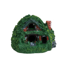 Load image into Gallery viewer, Pumpkin Tree Stump Aquarium Decoration Fish Shrimps Shelter House Landscaping Ornaments Decor Fish Tank Submarine Cave Decor