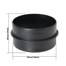 Load image into Gallery viewer, 42/60/75/90mm Car Air Diesel Heater Duct Pipe Tube Hose Outlet Exhaust Pipe Heater Ducting Joiner Connector for Eberspacher Webasto Car Truck