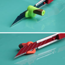 Load image into Gallery viewer, 2Pcs Professional Car Wrap Cutting Tool Film Trimming Limit Guide for PPF Vinyl Edge Tucking & Safety Cutter Aid Non-Slip 