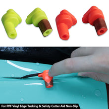 Load image into Gallery viewer, 2Pcs Professional Car Wrap Cutting Tool Film Trimming Limit Guide for PPF Vinyl Edge Tucking & Safety Cutter Aid Non-Slip 