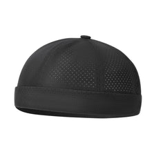 Load image into Gallery viewer, Men's Brimless Mesh Beanie Cap Summer Hat Adjustable Breathable Quick Drying Cooling Stretch Hat For Cycling Running Accessories