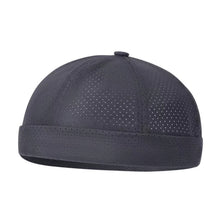 Load image into Gallery viewer, Men's Brimless Mesh Beanie Cap Summer Hat Adjustable Breathable Quick Drying Cooling Stretch Hat For Cycling Running Accessories