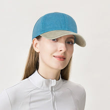Load image into Gallery viewer, Women's Washed Cotton High Ponytail Baseball Cap UV Protection Hollow Back Outdoor Accessories Sports Sun Hat