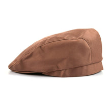 Load image into Gallery viewer, Men Women Cotton Blend Beret Cap Adjustable Chef Kitchen Work Hat Hotel Restaurant Baking Spring Summer Flat Brim Cap