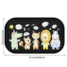 Load image into Gallery viewer, 2Pcs Car Sun Shade Side Window Windscreen Roof Window UV Protection Auto SunShade Curtain For Children Adults Adsorption SunShade Cover