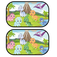 Load image into Gallery viewer, 2Pcs Car Sun Shade Side Window Windscreen Roof Window UV Protection Auto SunShade Curtain For Children Adults Adsorption SunShade Cover