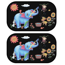 Load image into Gallery viewer, 2Pcs Car Sun Shade Side Window Windscreen Roof Window UV Protection Auto SunShade Curtain For Children Adults Adsorption SunShade Cover