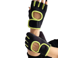 Load image into Gallery viewer, 1Pair Non-Slip Breathable Half Finger Fitness Hand Palm Sports Gloves Shock-absorbing for Cycling Weightlifting Bodybuilding Training