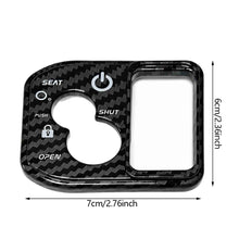 Load image into Gallery viewer, Motorcycle Ignition Switch Cover Carbon Fiber Key Hole Protector Lock Decorative Sticker For Honda Click