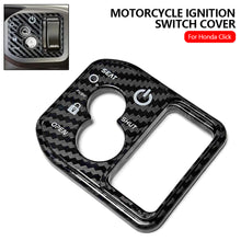 Load image into Gallery viewer, Motorcycle Ignition Switch Cover Carbon Fiber Key Hole Protector Lock Decorative Sticker For Honda Click