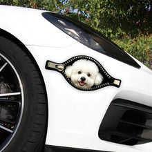 Load image into Gallery viewer, Funny Dog Car Sticker Scratch Cover Bumper Decal for Vehicle Cute Cartoon PVC Vinyl for Car Motorcycle Scooter Waterproof UV Resistant