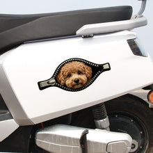 Load image into Gallery viewer, Funny Dog Car Sticker Scratch Cover Bumper Decal for Vehicle Cute Cartoon PVC Vinyl for Car Motorcycle Scooter Waterproof UV Resistant