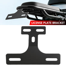 Load image into Gallery viewer, E-bike Complete License Plate Mounting Kit for Electric Scooter Rear Tail Bracket with Screws Wrench Fixing Bracket