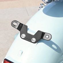 Load image into Gallery viewer, Motorcycle Electric Scooter Rear License Plate Bracket Modification Plate Holder Long Strip License Frame for E-Bike with Screws Wrench Fixing Bracket